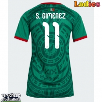 Mexico Santiago Gimenez #11 Replica Home Shirt Ladies World Cup 2026 Short Sleeve